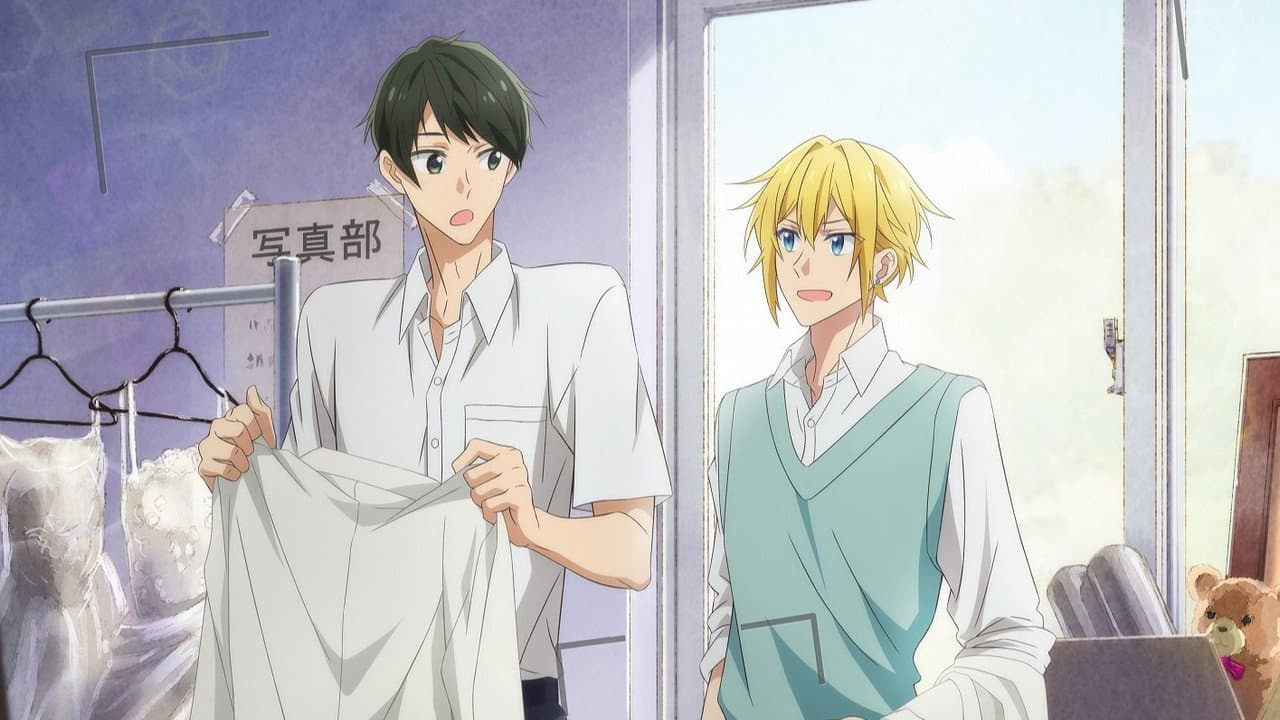 Hirano and Kagiura backdrop
