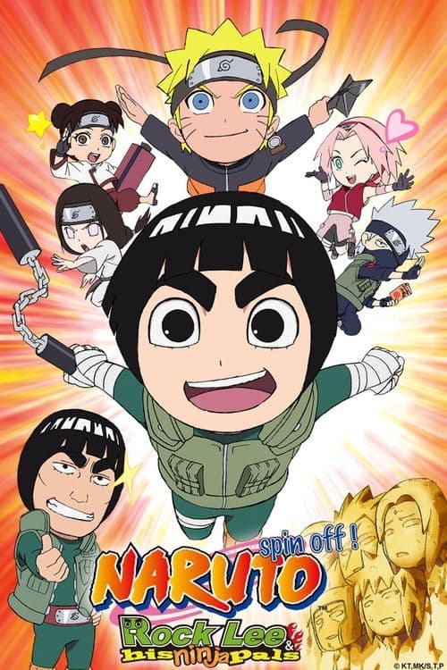 NARUTO Spin-Off: Rock Lee & His Ninja Pals TV show poster