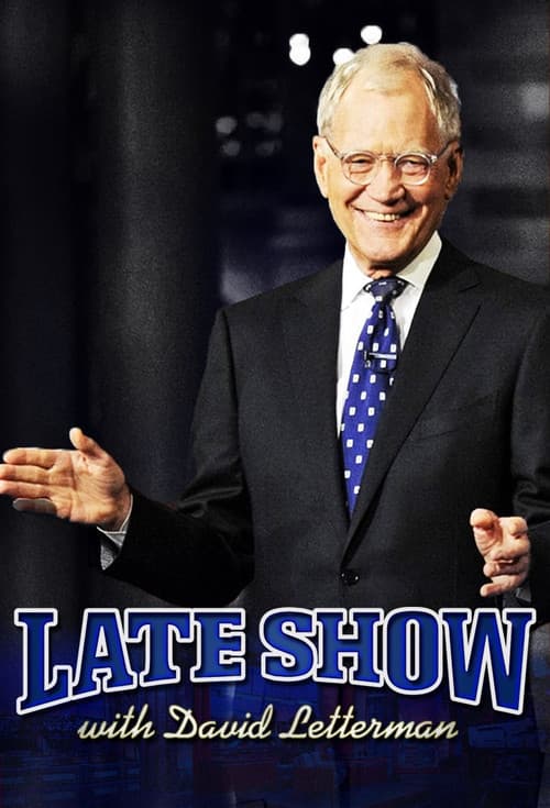 Late Show with David Letterman TV show poster