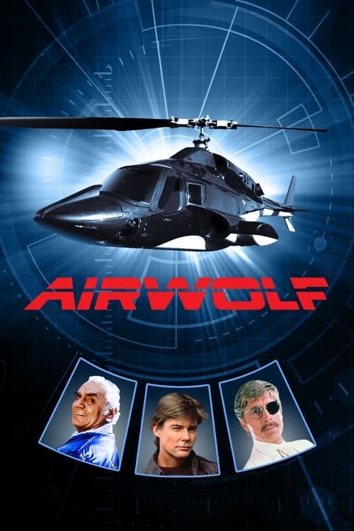Airwolf TV show poster