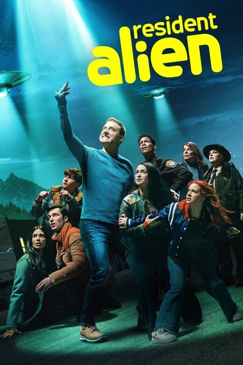 Resident Alien TV show poster