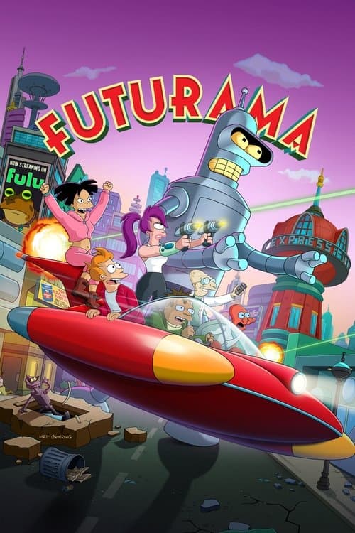 Futurama TV show poster