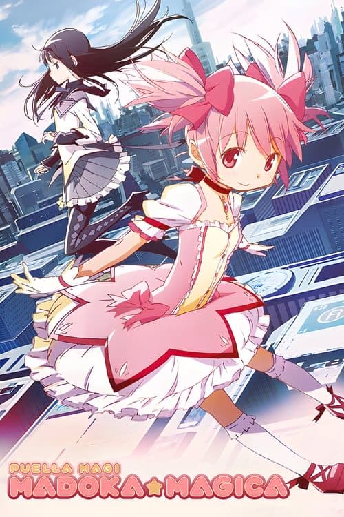 Puella Magi Madoka Magica TV show poster