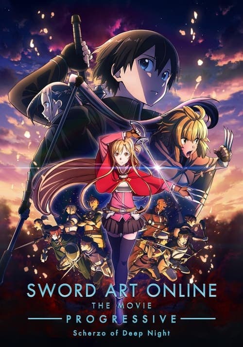 Sword Art Online the Movie – Progressive – Scherzo of Deep Night movie poster
