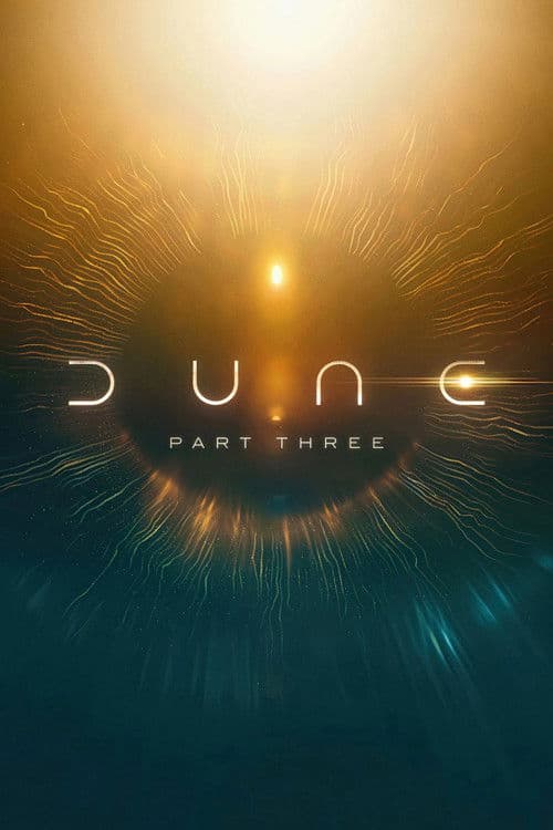Dune: Part Three movie poster