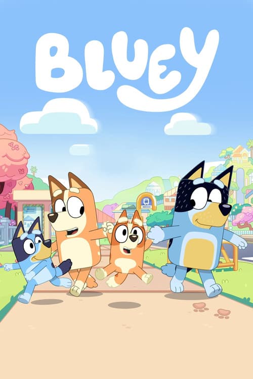 Bluey TV show poster