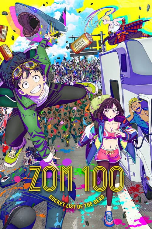 Zom 100: Bucket List of the Dead TV show poster