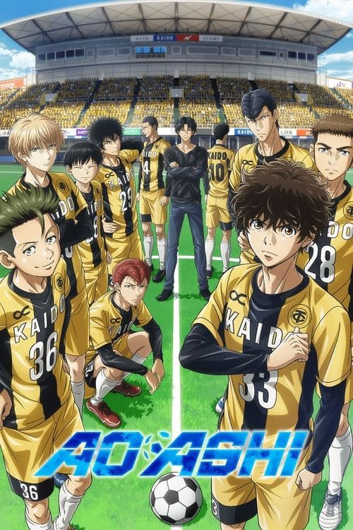 Aoashi TV show poster