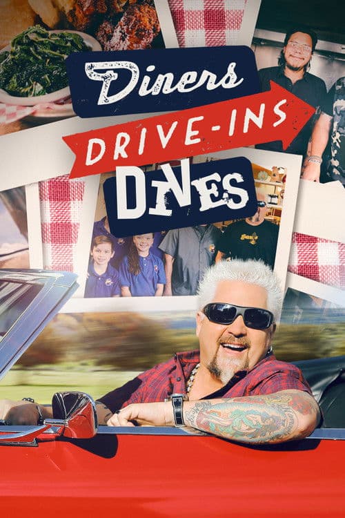 Diners, Drive-Ins and Dives TV show poster