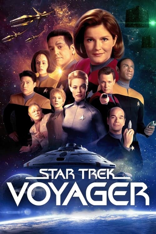 Star Trek: Voyager TV show poster