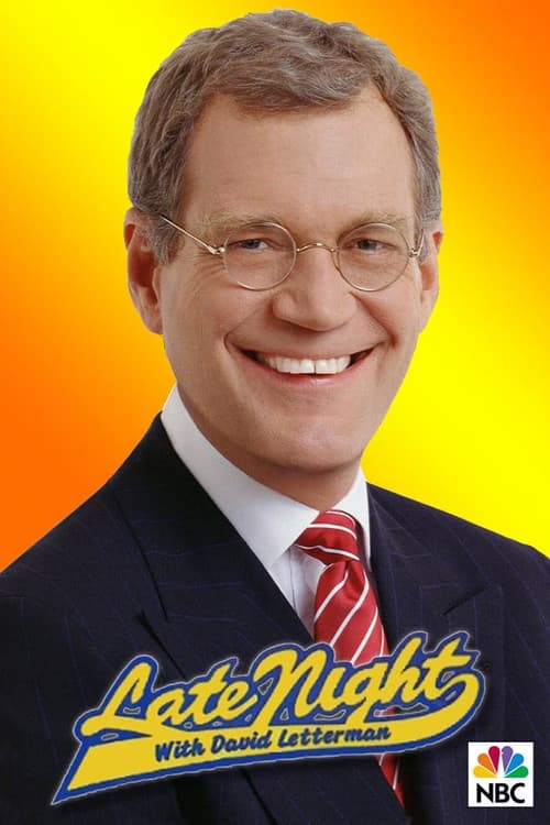 Late Night with David Letterman TV show poster