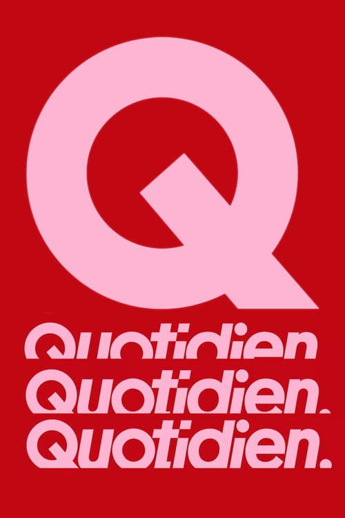 Quotidien TV show poster