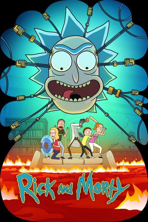 Rick and Morty TV show poster