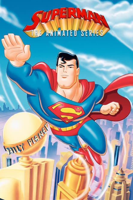 Superman: The Animated Series TV show poster