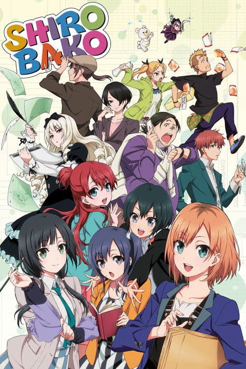 SHIROBAKO TV show poster
