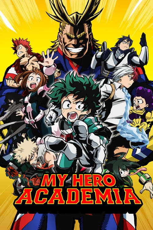 My Hero Academia TV show poster