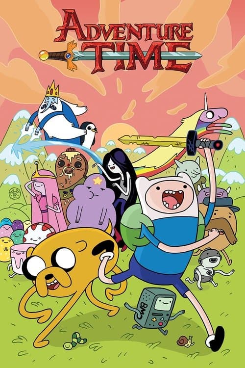 Adventure Time TV show poster