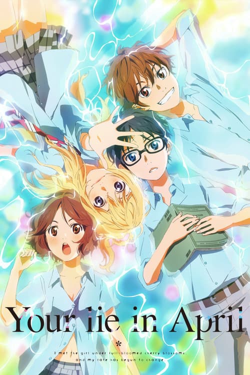 Your Lie in April TV show poster