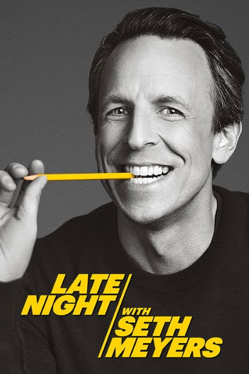 Late Night with Seth Meyers TV show poster
