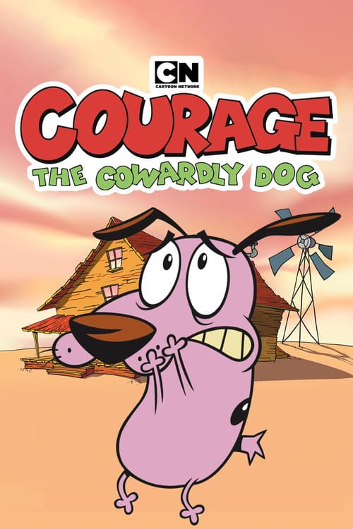 Courage the Cowardly Dog TV show poster