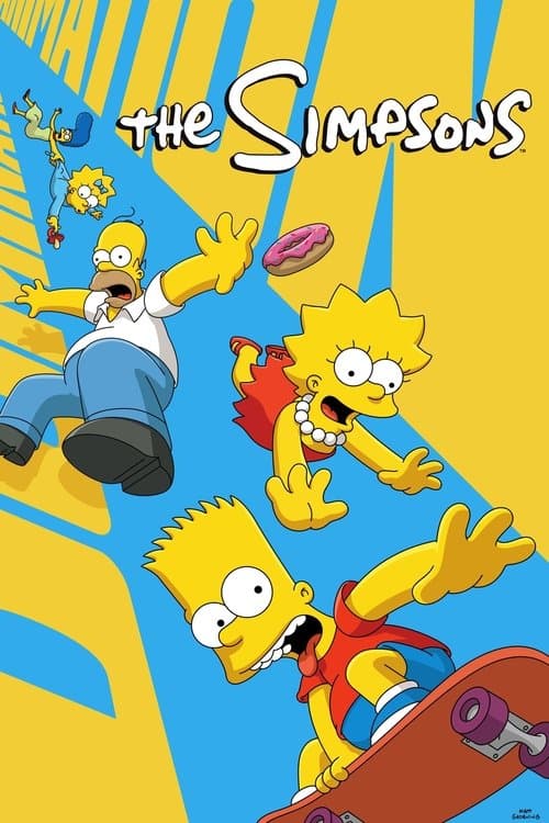 The Simpsons TV show poster