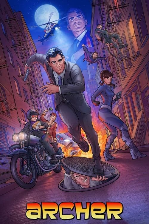 Archer TV show poster