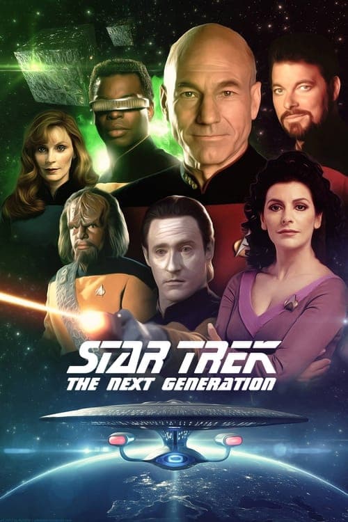 Star Trek: The Next Generation TV show poster