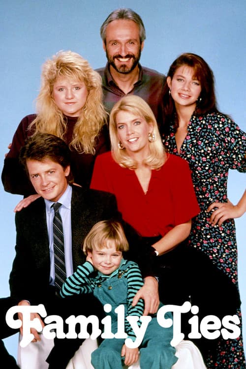 Family Ties TV show poster