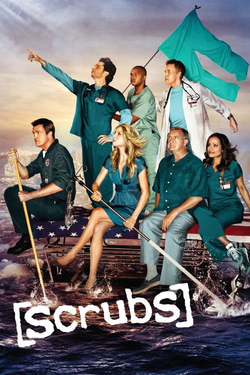 Scrubs TV show poster