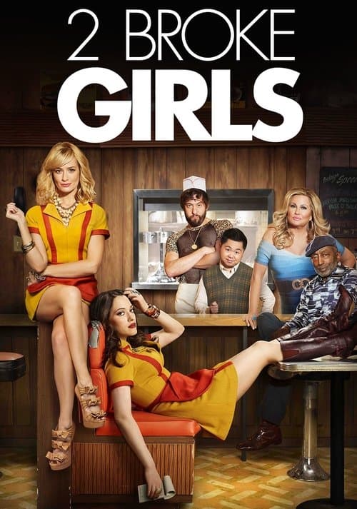 2 Broke Girls TV show poster