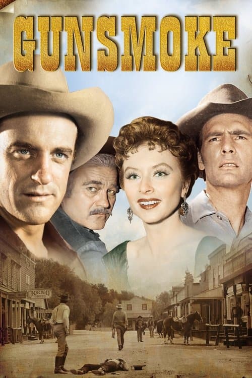 Gunsmoke TV show poster