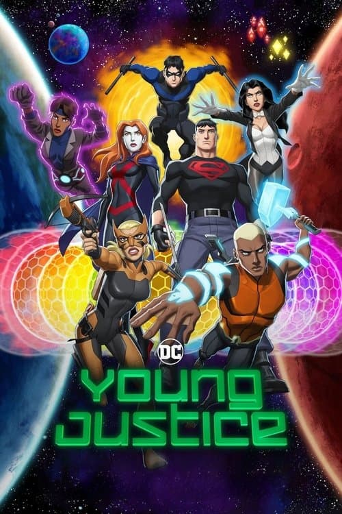 Young Justice TV show poster